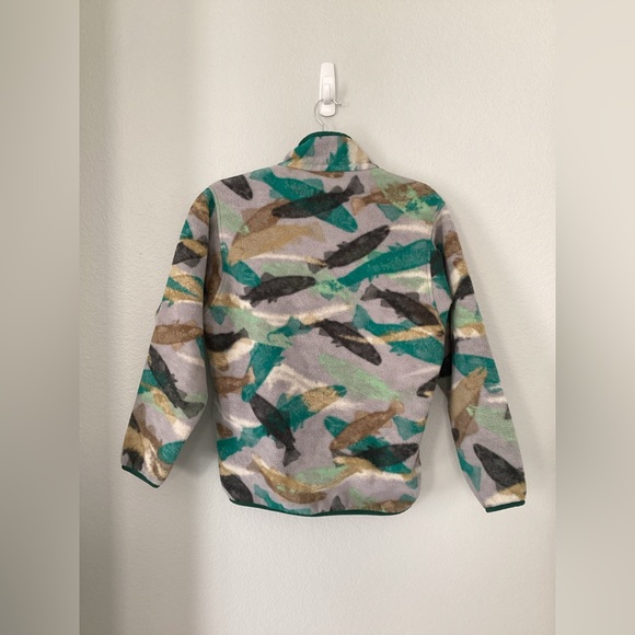 Rare Green Trout Men’s Patagonia Synchilla - Picture 3 of 3